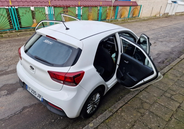 Kia Rio cena 25900 przebieg: 83635, rok produkcji 2018 z Knurów małe 781